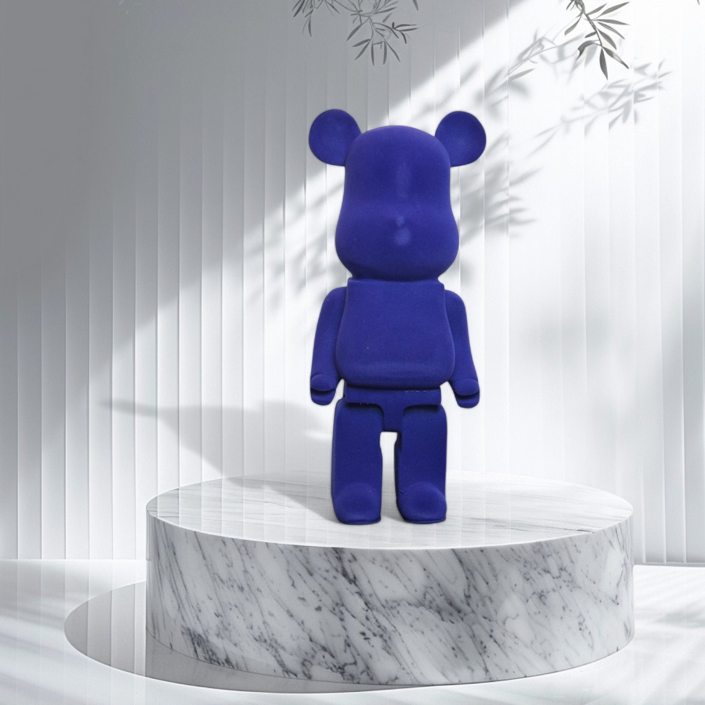 Bearbricks - Bleu Électrique